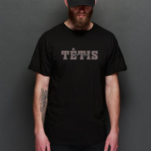 Įkelti vaizdą į galerijos rodinį, juodi marškinėliai tėčiui su vardais