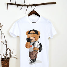 Įkelti vaizdą į galerijos rodinį, Marškinėliai Tėčiui ir Vaikams su meškiu "Selfiukas"