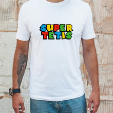 Load image into Gallery viewer, Marškinėliai Tėčiui "Super Tėtis", S-3XL