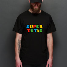 Load image into Gallery viewer, Marškinėliai Tėčiui "Super Tėtis", S-3XL