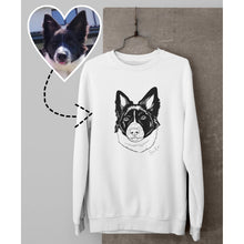 Įkelti vaizdą į galerijos rodinį, Universalus džemperis su jūsų augintiniu, S-2XL