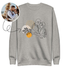 Įkelti vaizdą į galerijos rodinį, Šiltas džemperis su perpiešta nuotrauka, S-3XL