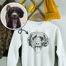 Įkelti vaizdą į galerijos rodinį, baltas dzemperis su suniuku