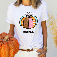 Įkelti vaizdą į galerijos rodinį, Marškinėliai mamai ir dukrai su moliūgu Mama ir Mini