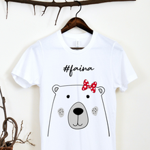 Įkelti vaizdą į galerijos rodinį, Moteriški marškinėliai #FAINA, S-2XL