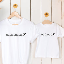 Įkelti vaizdą į galerijos rodinį, Marškinėliai Mamai ir Dukrai "MAMA ir MINI"