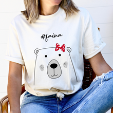 Įkelti vaizdą į galerijos rodinį, Moteriški marškinėliai #FAINA, S-2XL