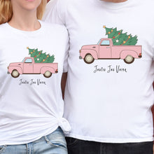 Įkelti vaizdą į galerijos rodinį, Universalūs Kalėdiniai marškinėliai porai "Jaučiu jau vaibą", S-3XL
