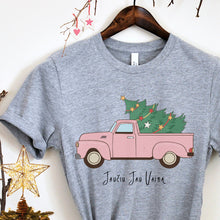 Įkelti vaizdą į galerijos rodinį, Universalūs Kalėdiniai marškinėliai porai "Jaučiu jau vaibą", S-3XL