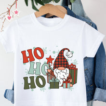 Įkelti vaizdą į galerijos rodinį, Vaikiški Kalėdiniai marškinėliai Ho Ho Ho, 2-14 metų