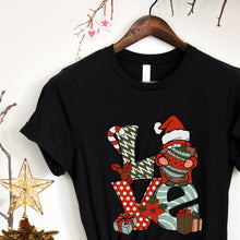 Įkelti vaizdą į galerijos rodinį, Moteriški šventiniai marškinėliai LOVE, S-3XL