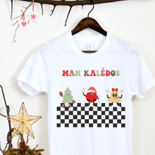 Įkelti vaizdą į galerijos rodinį, Vaikiški Kalėdiniai marškinėliai "Man Kalėdos", 2-14 metų