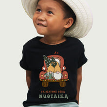 Įkelti vaizdą į galerijos rodinį, Vaikiški Kalėdiniai marškinėliai "Pristatome gerą nuotaiką", 2-14 metų