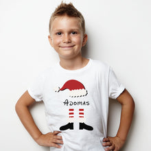 Įkelti vaizdą į galerijos rodinį, Vaikiški marškinėliai Kalėdoms su VARDU, 2-14 metų