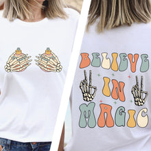 Lade das Bild in den Galerie-Viewer, Universalūs marškinėliai "Believe in magic", S-3XL