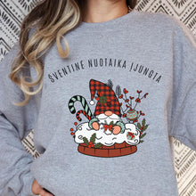 Load image into Gallery viewer, Universalus Kalėdinis džemperis "Šventinė nuotaika įjungta", S-3XL