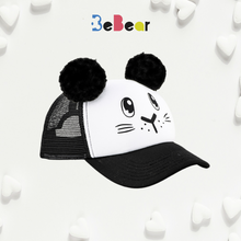 Įkelti vaizdą į galerijos rodinį, Kepurė ZUIKA/ZUIKIS su ausimis - Pom Pom bumbulais