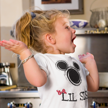 Įkelti vaizdą į galerijos rodinį, Marškinėliai Mažajai Sesei LIL SIS, 2-5 metai
