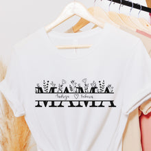 Įkelti vaizdą į galerijos rodinį, Marškinėliai MAMAI su vaikų vardais, S-2XL