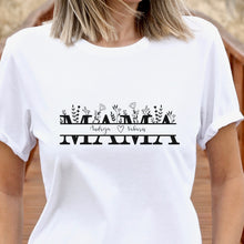 Įkelti vaizdą į galerijos rodinį, Marškinėliai MAMAI su vaikų vardais, S-2XL