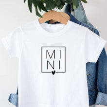 Įkelti vaizdą į galerijos rodinį, Vienodi marškinėliai Mamai ir Vaikams "MAMA ir MINI"