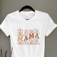 Load image into Gallery viewer, Balti retro marškinėliai MAMA, S-2XL