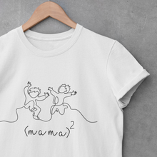 Įkelti vaizdą į galerijos rodinį, Marškinėliai MAMA kvadratu, S-3XL