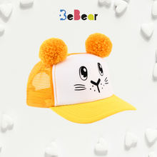 Įkelti vaizdą į galerijos rodinį, Kepurė ZUIKA/ZUIKIS su ausimis - Pom Pom bumbulais