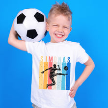 Įkelti vaizdą į galerijos rodinį, Marškinėliai futbolininkui su VARDU, 2-14 metų