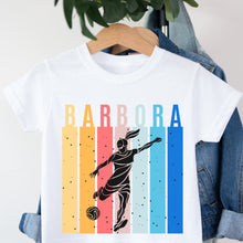 Įkelti vaizdą į galerijos rodinį, Marškinėliai futbolininkei su VARDU, 2-14 metų