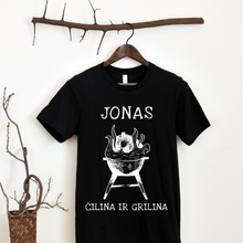 Įkelti vaizdą į galerijos rodinį, Marškinėliai JONAS čilina ir grilina, S-3XL