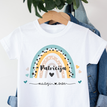 Įkelti vaizdą į galerijos rodinį, Marškinėliai "Mažoji sesė" su VARDU, 2-5 metai