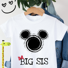 Įkelti vaizdą į galerijos rodinį, Marškinėliai Didžiajai Sesei BIG SIS, 2-5 metai