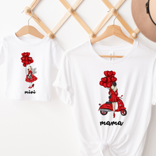 Įkelti vaizdą į galerijos rodinį, Marškinėliai Mamai ir Dukrai "MAMA ir MINI"