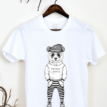 Load image into Gallery viewer, Marškinėliai FAINAS TĖTIS su panda, S-3XL