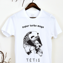 Load image into Gallery viewer, Marškinėliai tėčiui "Super Turbo Mega TĖTIS" S-3XL