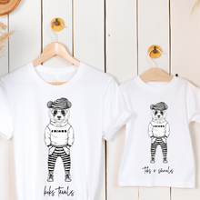 Įkelti vaizdą į galerijos rodinį, FAINI Marškinėliai Tėčiui ir Sūnui "koks tėvelis, toks ir sūnelis"