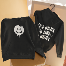 Įkelti vaizdą į galerijos rodinį, Premium džemperis su spauda priekyje ir nugaroje "It's Okay to not be Okay", S-3XL