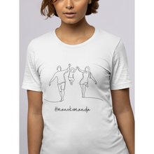 Įkelti vaizdą į galerijos rodinį, Marškinėliai ŠEIMAI #manokomanda, "mama + tėtis + vaikas"