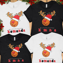 Įkelti vaizdą į galerijos rodinį, Kalėdiniai marškinėliai Šeimai "Geriausia komanda"