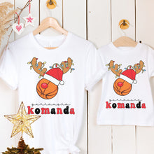 Įkelti vaizdą į galerijos rodinį, Kalėdiniai marškinėliai Šeimai "Geriausia komanda"