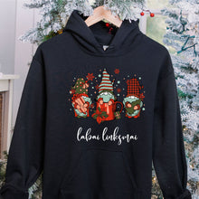 Įkelti vaizdą į galerijos rodinį, EKO Kalėdinis džemperis su gobtuvu ŠEIMAI