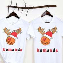 Įkelti vaizdą į galerijos rodinį, Kalėdiniai marškinėliai Šeimai "Geriausia komanda"