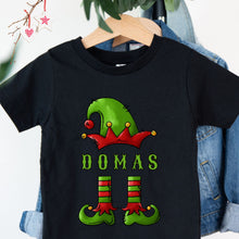 Įkelti vaizdą į galerijos rodinį, Vaikiški Kalėdiniai marškinėliai su VARDU, 2-14 metų