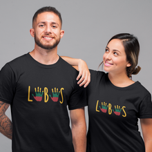 Įkelti vaizdą į galerijos rodinį, Lietuviški marškinėliai "LABAS" su lietuviška atributika, XS-3XL