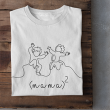 Įkelti vaizdą į galerijos rodinį, Marškinėliai MAMA kvadratu, S-3XL