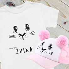 Įkelti vaizdą į galerijos rodinį, Kepurė ZUIKA/ZUIKIS su ausimis - Pom Pom bumbulais