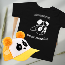 Load image into Gallery viewer, Vaikiški marškinėliai su panda "Fantastiškai pandastiškai" 2-5 metai