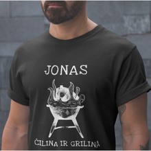 Įkelti vaizdą į galerijos rodinį, Marškinėliai JONAS čilina ir grilina, S-3XL