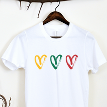 Įkelti vaizdą į galerijos rodinį, Lietuvos marškinėliai "Trys širdelės", XS-3XL